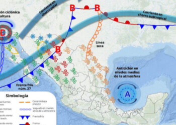 Podría caer nieve o aguanieve mañana en municipios pegados a Chihuahua