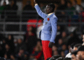 En la Copa Africana de Naciones aficionado imita a Lumumba, símbolo contra el colonialismo