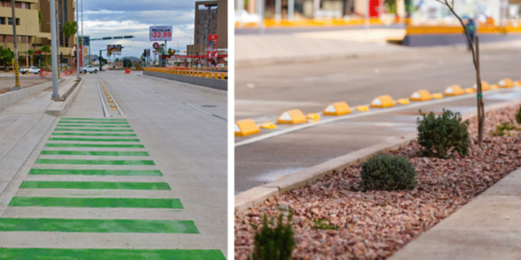 Dispone nuevo paso a desnivel espacio para ciclistas