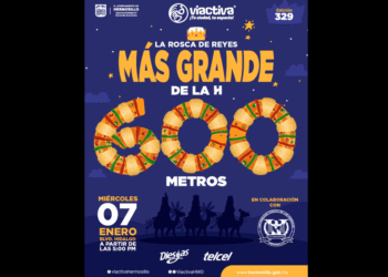 Invita Gobierno Municipal a la Rosca Más Grande de La H el miércoles 7 de enero