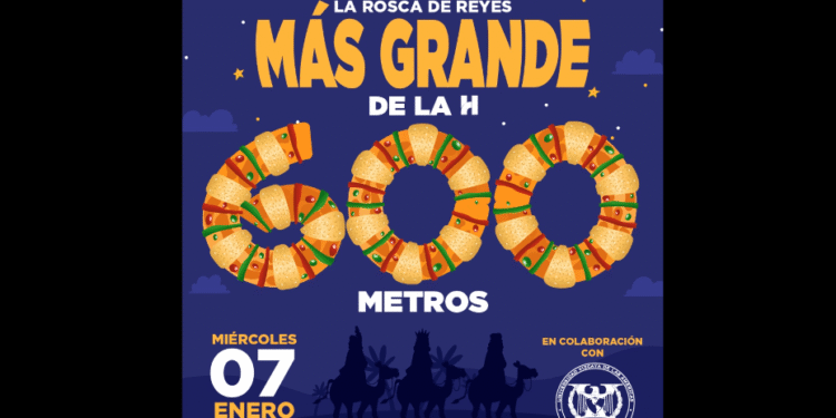 Invita Gobierno Municipal a la Rosca Más Grande de La H el miércoles 7 de enero
