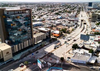 Se inaugurará el próximo domingo el nuevo paso a desnivel de Colosio y Solidaridad, anunció Antonio Astiazarán