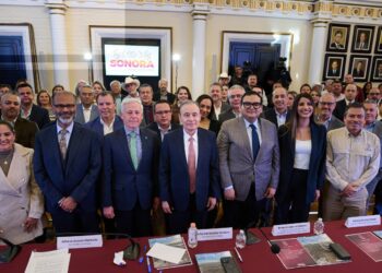 Gobernador Durazo concreta acuerdo de financiamiento para infraestructura sostenible en Sonora