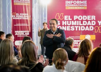 Con paso firme, seguimos avanzando en la ruta de la transformación: Heriberto Aguilar