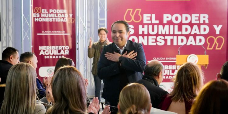 Con paso firme, seguimos avanzando en la ruta de la transformación: Heriberto Aguilar