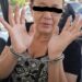 Trasladan al Cereso a la activista Martha Macarena Pérez y a los cuatro ex trabajadores de la CEA (Jubilados) por manifestarse y bloquear la avenida Abelardo L. Rodríguez en Guaymas.