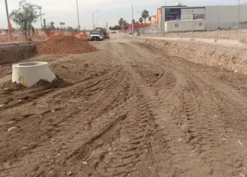 Está casi lista rehabilitación del colector del Vado de Río