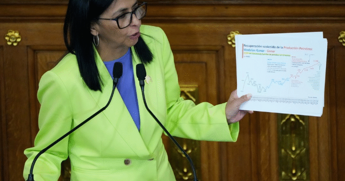 Director de la CIA se reúne con Delcy Rodríguez en Caracas