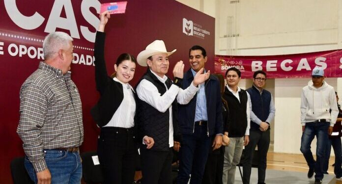 Anuncia Gobernador Durazo convocatoria de becas Sonora de Oportunidades; van más de 600 mil estudiantes becados