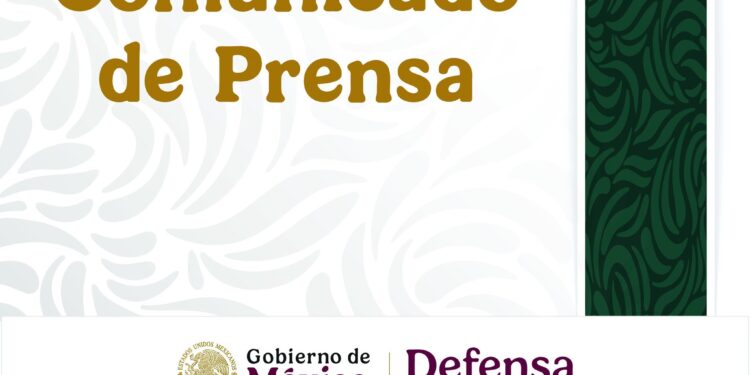 Comunicado Oficial de Secretaria de Defensa de México