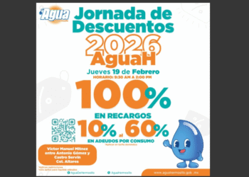 Visitará Jornada de Descuentos de Tesorería Municipal y Agua de Hermosillo a la colonia Altares En horario de 9:30 a 14:00 horas