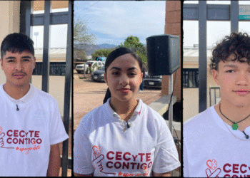 Estudiantes de la sierra agradecen a Gobernador Durazo por entrega de Telebachillerato Cecyte