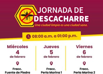 Recorre el Ayuntamiento de Guaymas colonias con la Jornada de descacharre