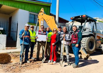 Inicia Gobierno de Nogales pavimentaciónde la calle Nuevo Egipto