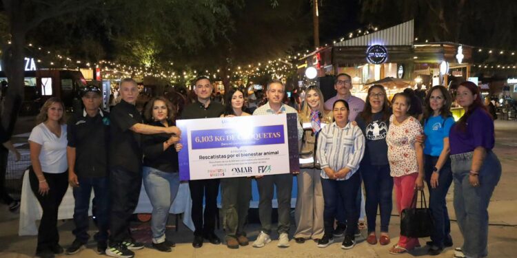 Entrega Omar Del Valle Colosio más de 6 toneladas de croquetas a agrupaciones de rescate animal