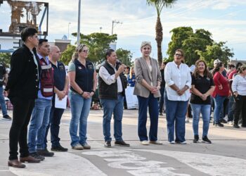 TRES NIVELES DE GOBIERNO ACERCAN SERVICIOS A LAS FAMILIAS DE LA COLONIA SAN RAFAEL  MEDIANTE FERIA DE PAZ EN CAJEME