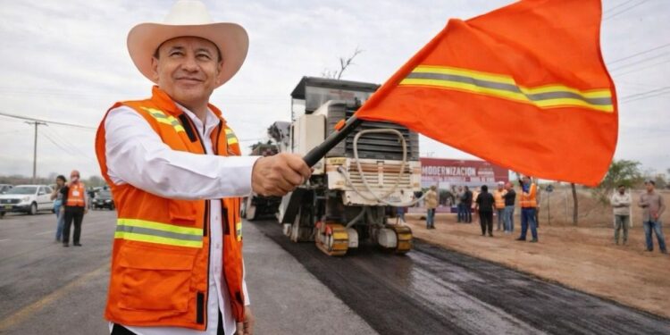 Cuatro carriles Hermosillo-Bahía de Kino es una realidad; Gobernador Durazo arranca obra de modernización