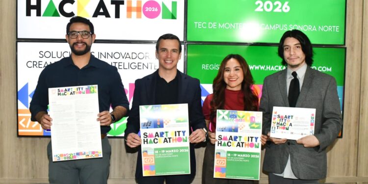 Anuncia AMDE convocatoria del reto Smart City Hackathon 2026 en Hermosillo