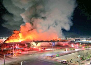 SE INCENDIA SAMS CLUB DE HERMOSILLO