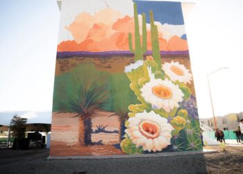 Arte e identidad en las Viviendas para el Bienestar en Cajeme: un mural que le da pertenencia al nuevo hogar