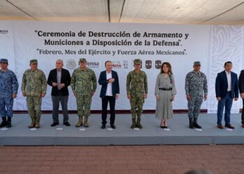 Alfonso Durazo retira de las calles más de 900 armas y refuerza la seguridad en Sonora