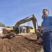 LAMARQUE RECORRE LAS CALLES DEL MUNICIPIO Y SUPERVISA OBRAS DE DRENAJE EN CAJEME