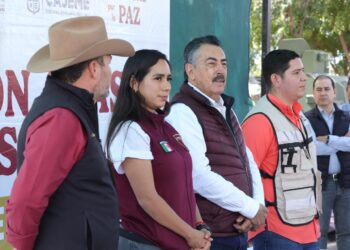 LLEVA JAVIER LAMARQUE SERVICIOS DIRECTOS A LAS COLONIAS CON LA 25ª JORNADA POR LA PAZ EN CAJEME