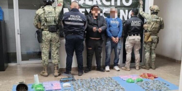 OPERATIVOS DE SEGURIDAD EN CAJEME DERIVAN EN DETENCIONES POR EL DELITO CONTRA LA SALUD