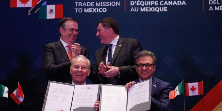 Ampliarán la integración entre México y Canadá