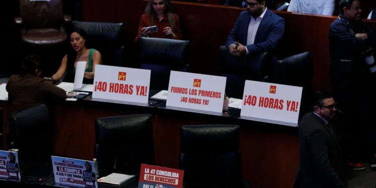 Diputados avalan en lo general y particular la jornada laboral de 40 horas