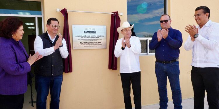 Durazo acelera transformación del norte de Sonora con inversión en salud, becas e infraestructura
