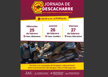 Llevarán Jornada de descacharre a sectores Misioneros, Ocotillo I y Villa Zarina