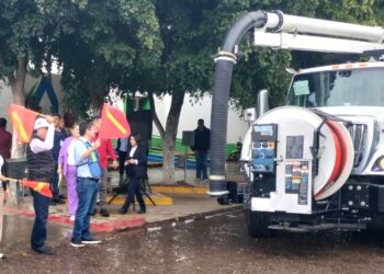 MÁS CAPACIDAD Y RESPUESTA: CAJEME ADQUIERE NUEVAS MÁQUINAS DE DESAZOLVE