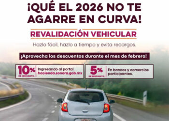 Mantienen descuentos por pronto pago en revalidación vehicular 2026