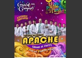 Todo está listo para la presentación en el Carnaval Guaymas 2026