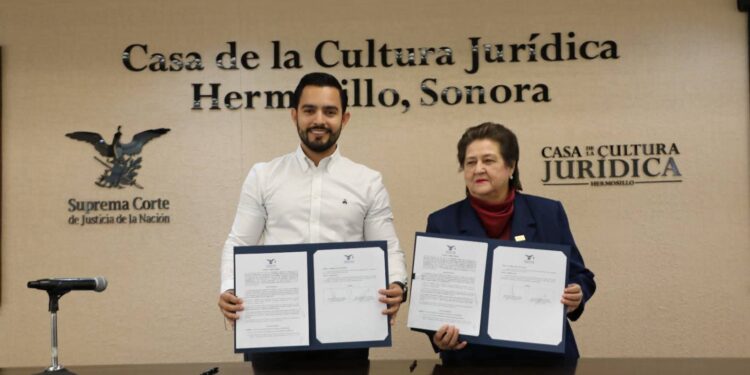 Fortalecen Cecyte Sonora y la Casa de los Saberes Jurídicos la cultura de la legalidad.