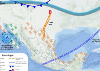 Persistirán fuertes rachas de viento en municipios costeros, hoy
