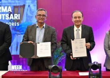 Gobernador Durazo concreta acuerdos para el Centro de Semiconductores Kutsari y corredor comercial binacional