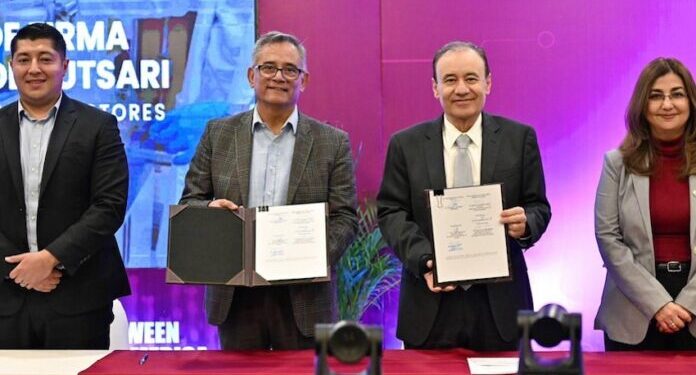 Gobernador Durazo concreta acuerdos para el Centro de Semiconductores Kutsari y corredor comercial binacional