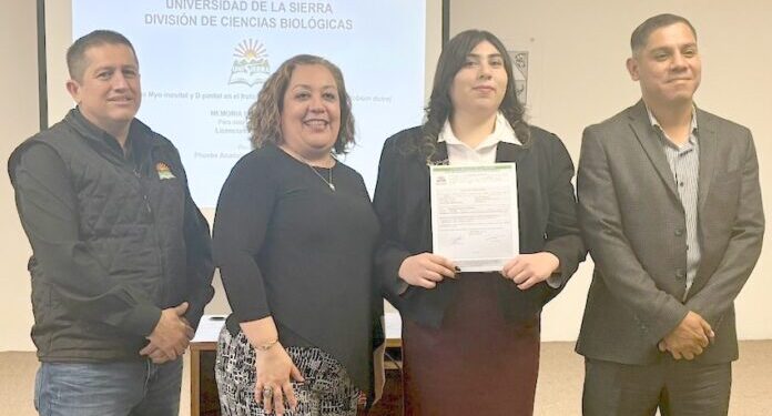 Egresada de Unisierra comprueba la presencia de compuesto clave en guamúchil para tratar la diabetes