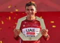 Isaac del Toro, campeón del Tour de UAE