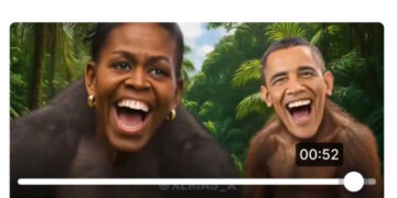 Racismo de Trump hacia los Obama: publica video de Barack y Michelle como monos