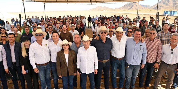 El Gobernador Alfonso Durazo encabezó en Caborca el Inicio de la Temporada de Cosecha de Espárrago 2026.