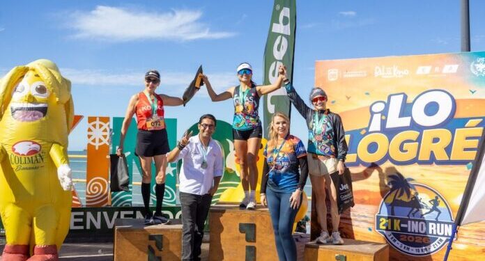 Reúne tercera edición de 21k-ino Run a cientos de participantes en Bahía de Kino