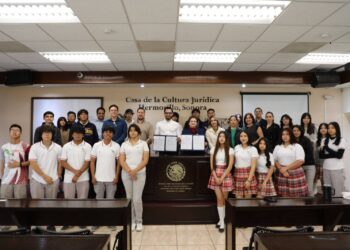 Fortalecen Cecyte Sonora y la Casa de los Saberes Jurídicos la cultura de la legalidad