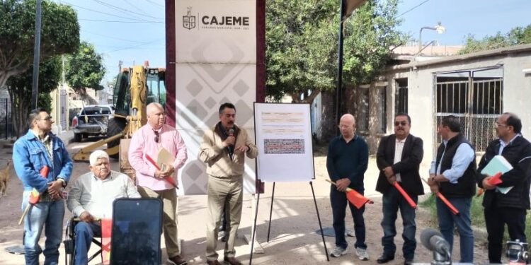 FORTALECE LAMARQUE TRANSFORMACIÓN EN CAJEME MEDIANTE OBRAS QUE MEJORAN LA CALIDAD DE VIDA DE LAS FAMILIAS