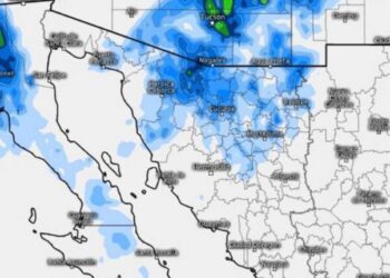Para hoy, probabilidad de lluvia y rachas de viento de fuertes sobre el norte
