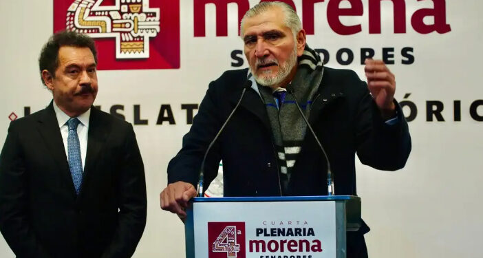 Adán Augusto López renuncia a la coordinación de Morena en el Senado