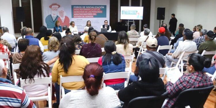 Socializa Congreso de Sonora reforma a favor de personas adultas mayores en Guaymas