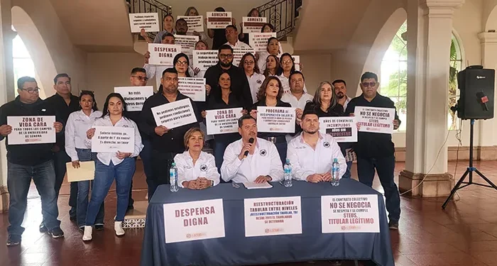 Solicita Steus aumento salarial de 50 por ciento